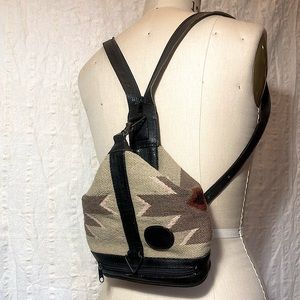 VTG Kilim / Carpet Backpack / Purse